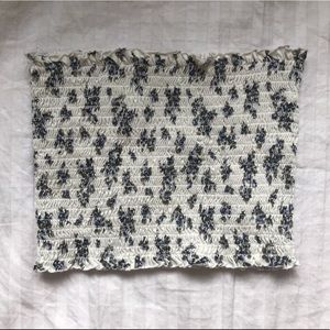 garage floral tube top